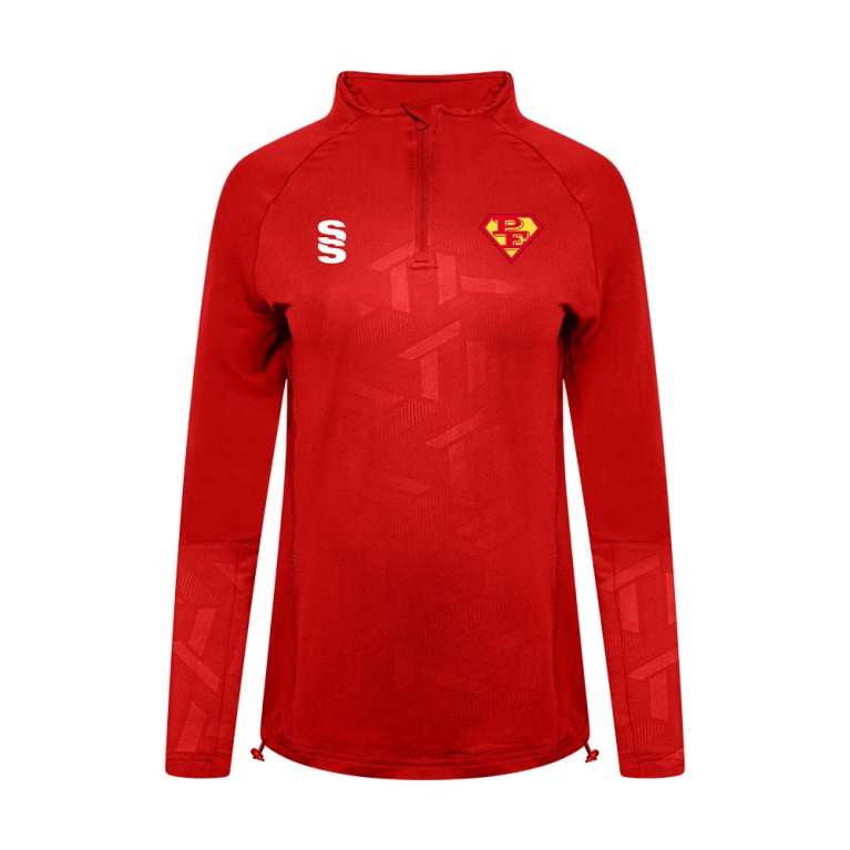 Haslingden GCSE PE - Impact 1/4 Zip Performance Top - Girls Fit